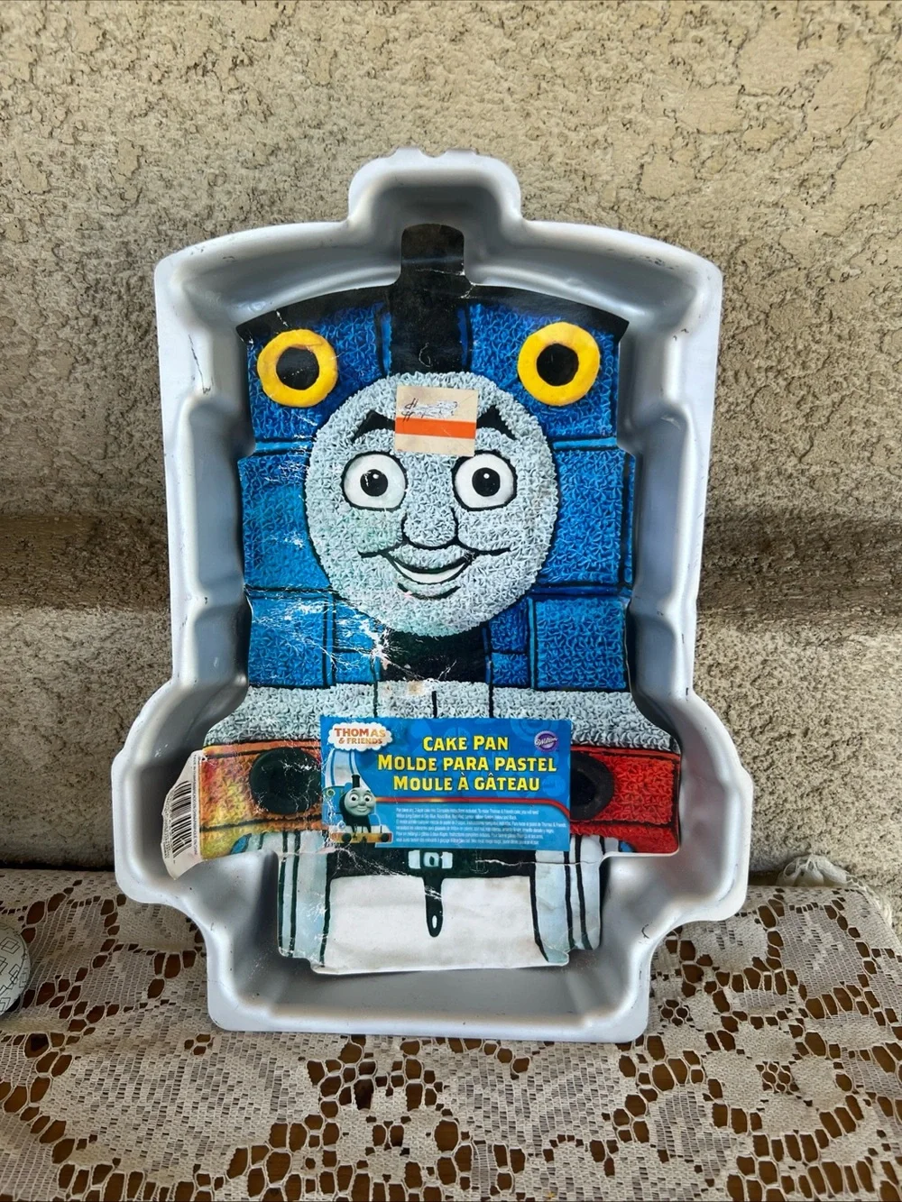 Thomas & Friends Blue and Yellow Train Cake Mold